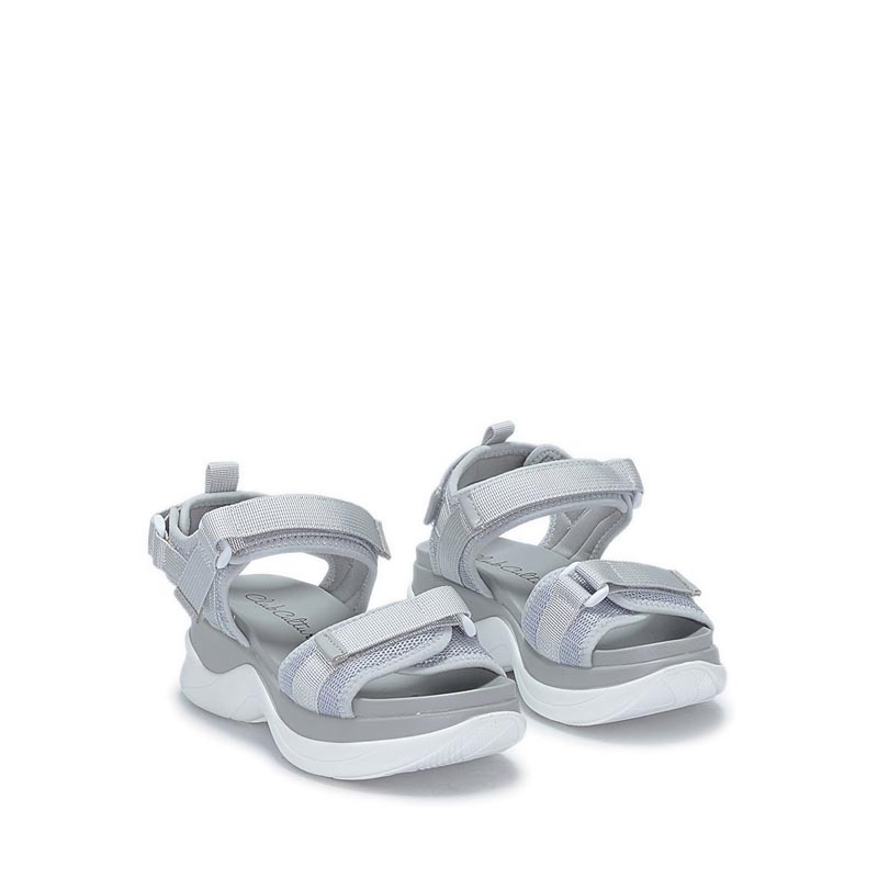 Payless Club Culture Womens Reyno Sling Sandals - Grey_05