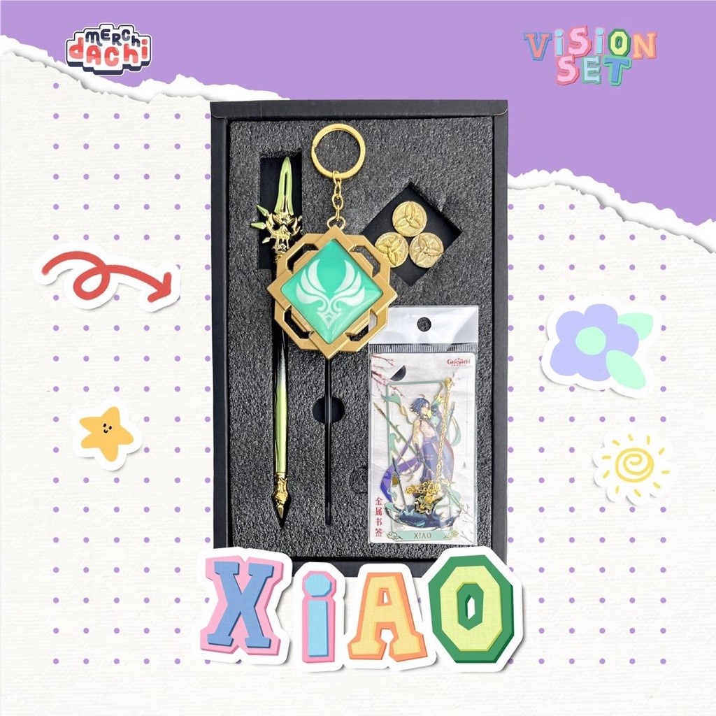 

Set Vision Pulpen Pembatas Buku Xiao Back to School