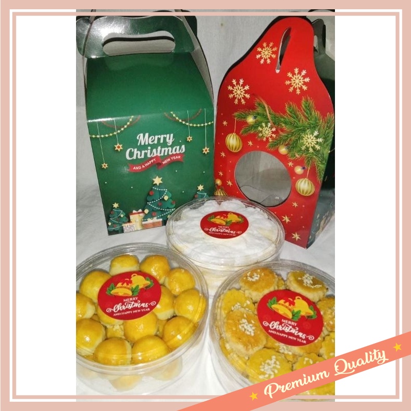 

Hampers Natal Unik Lucu Murah Kado Merry Christmas Tahun Baru / Parcel Kue Kering/ Hampers Natal/Hampers Tahun Baru 750 gr