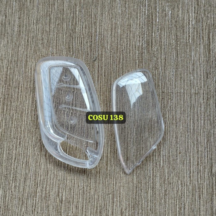 Sarung Kunci Mobil MG HS ZS 5 MG 4 dll - PUTIH TRANSP