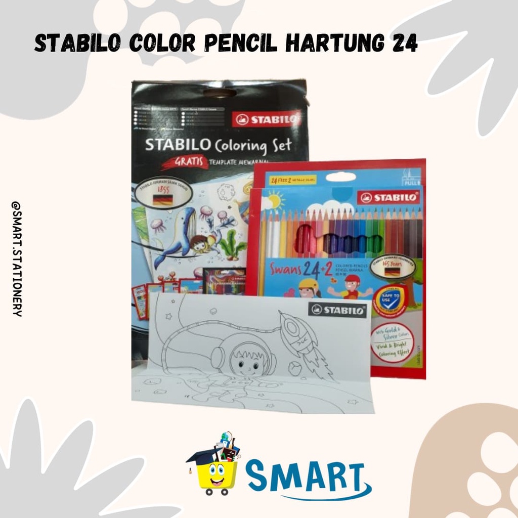 

STABILO COLOR PENCIL HARTUNG 24