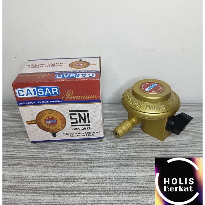 CAISAR PREMIUM Regulator Kompor Gas / Regulator Gas TANPA Meter