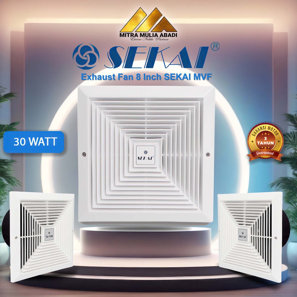 SEKAI Exhaust Fan 8 Inch MVF-893