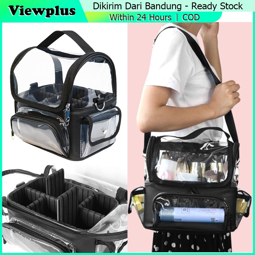 Koper Tas Kosmetik Makeup Besar Travel Tas Kosmetik Make Up Storage Box Organizer