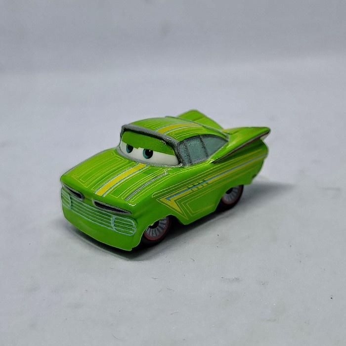 Mainan Diecast Cars Mini Racers Green Ramone