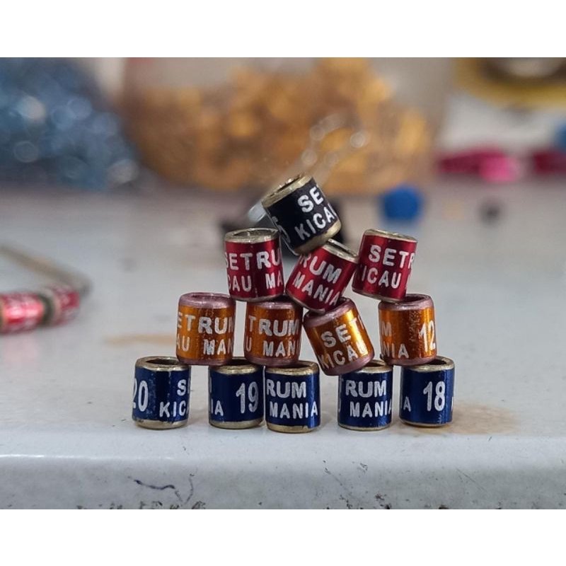 RING KONIN PLECI FINCH ZEBRA BLACKTROAT SANGER GOLD AMADINE CETAK