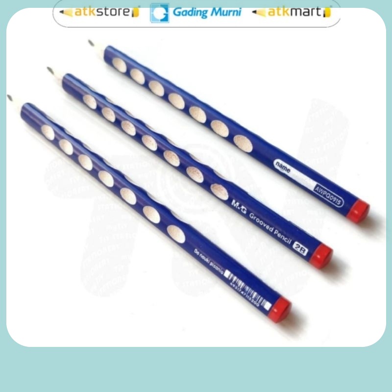 

M&G Pensil Jumbo Triangle Grooved Grip 2B ( Diameter 10mm) - AWPQ0915