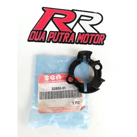 rumah dudukan brus brush arang dinamo stater original ori suzuki smash shogun 110 125 spin skywave h