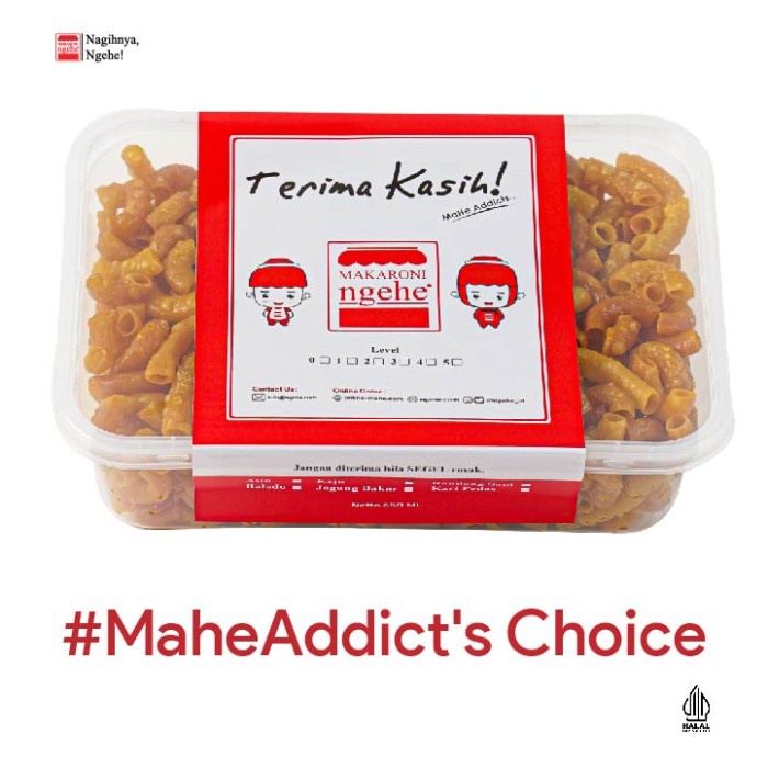 

[PROMO] Makaroni Kering Kemasan Toples Reguler Asin, Level 4