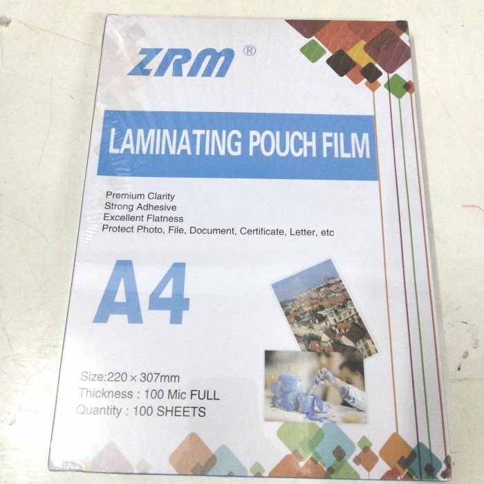 

ZRM Laminating Pouch A4