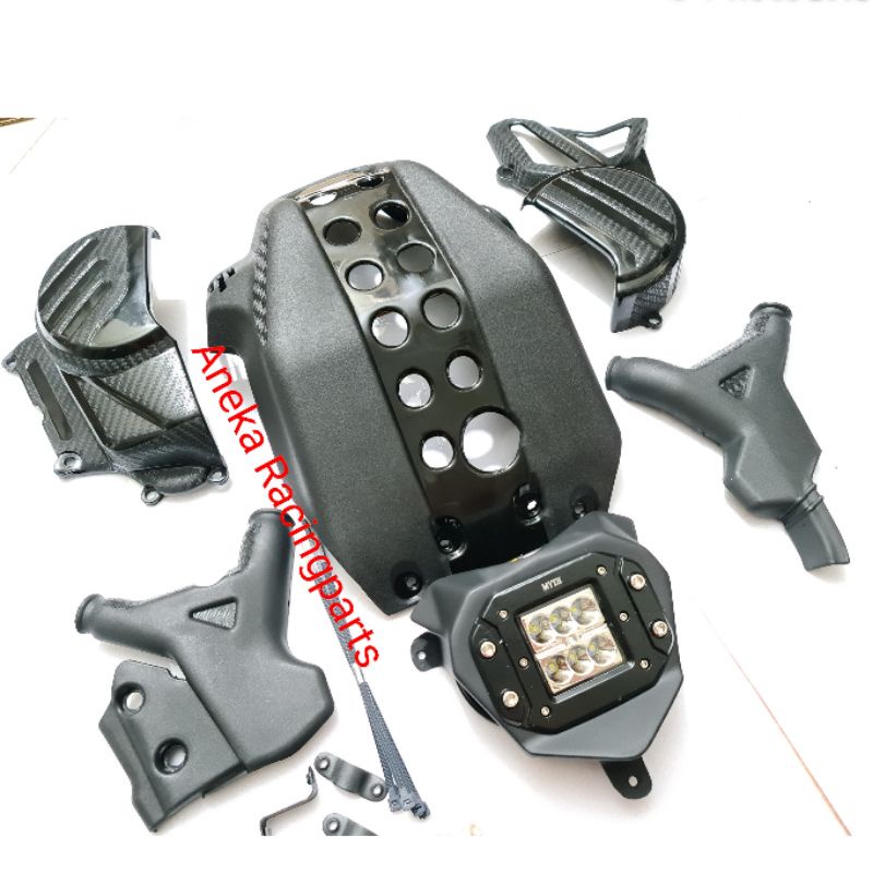 PRORIDER tutup mesin crf cover rangka crf headlamp depan crf lampu depan crf satu set paket cover en