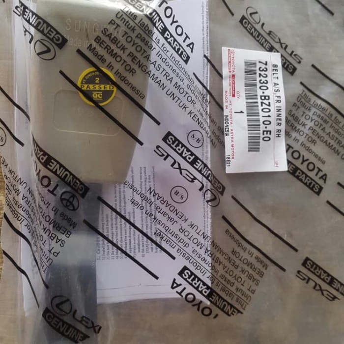 Colokan safety belt AVANZA-XENIA-LUXIO-GRAN MAX SPAREPART