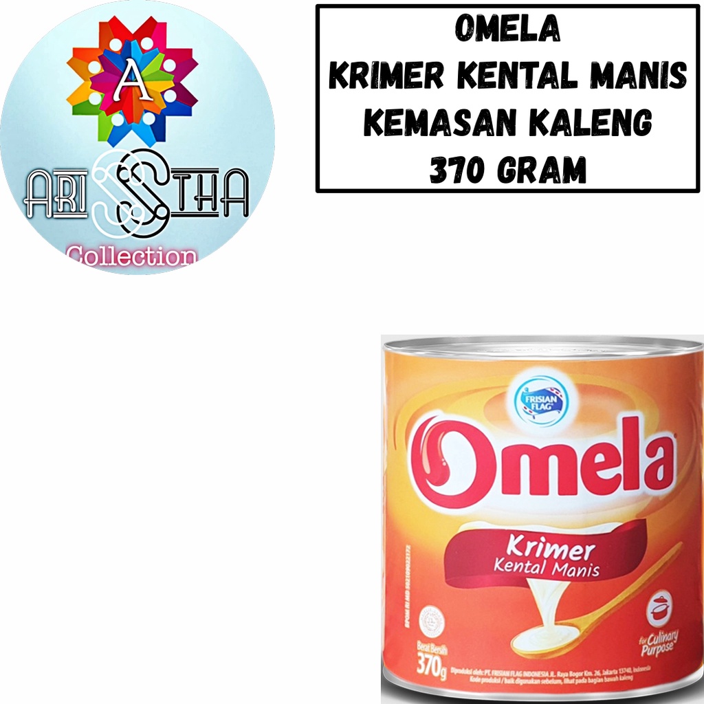 

Frisian Flag Omela Krimer Kental Manis 370 Gram