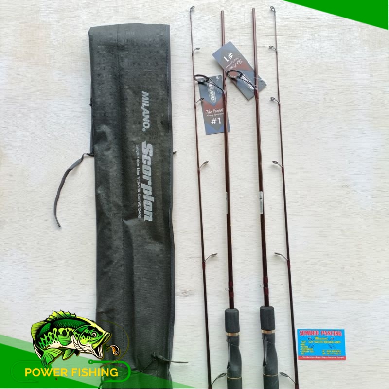 Joran Milano Scorpion 168cm dan  180cm