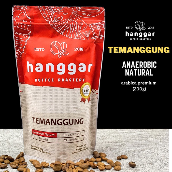 

TEMANGGUNG Anaerobic Natural Arabica Coffee Hanggar Roastery