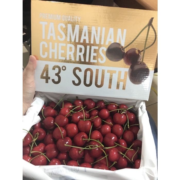 

TASMANIA CHERRY 43 SOUTH. CHERRY HAMPERS CNY. IMLEK. BAGUS FRESH SEGAR
