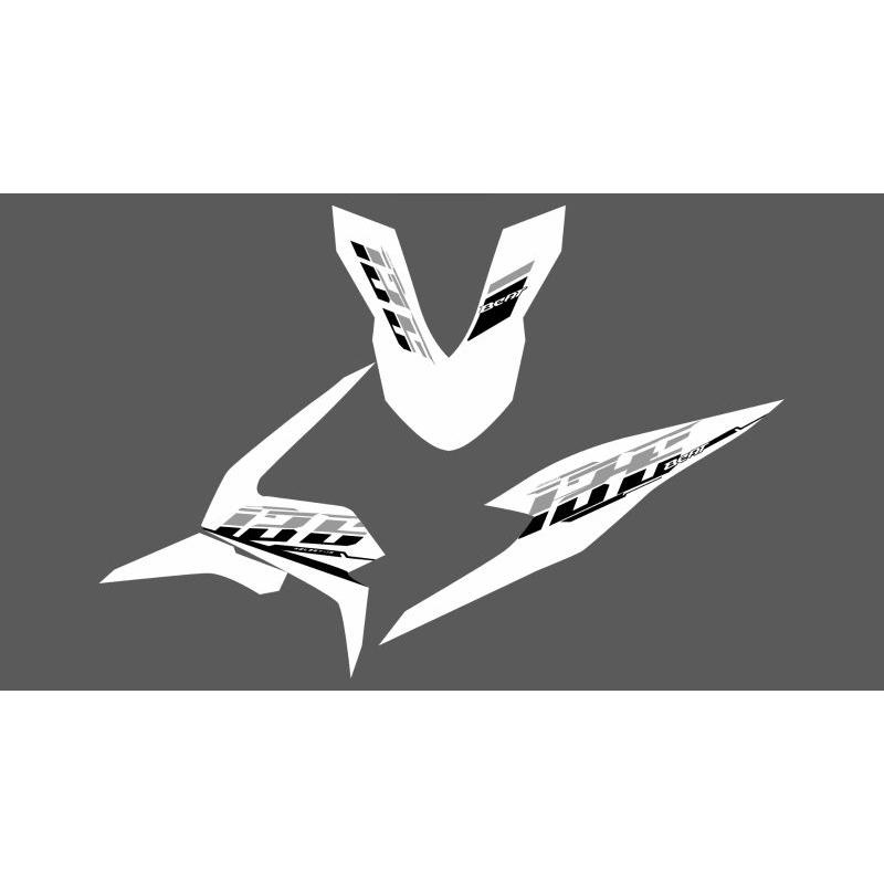 STRIPING STICKER TRANSPARA BEAT DELUXE VIETNAM STYLE Motorcycle