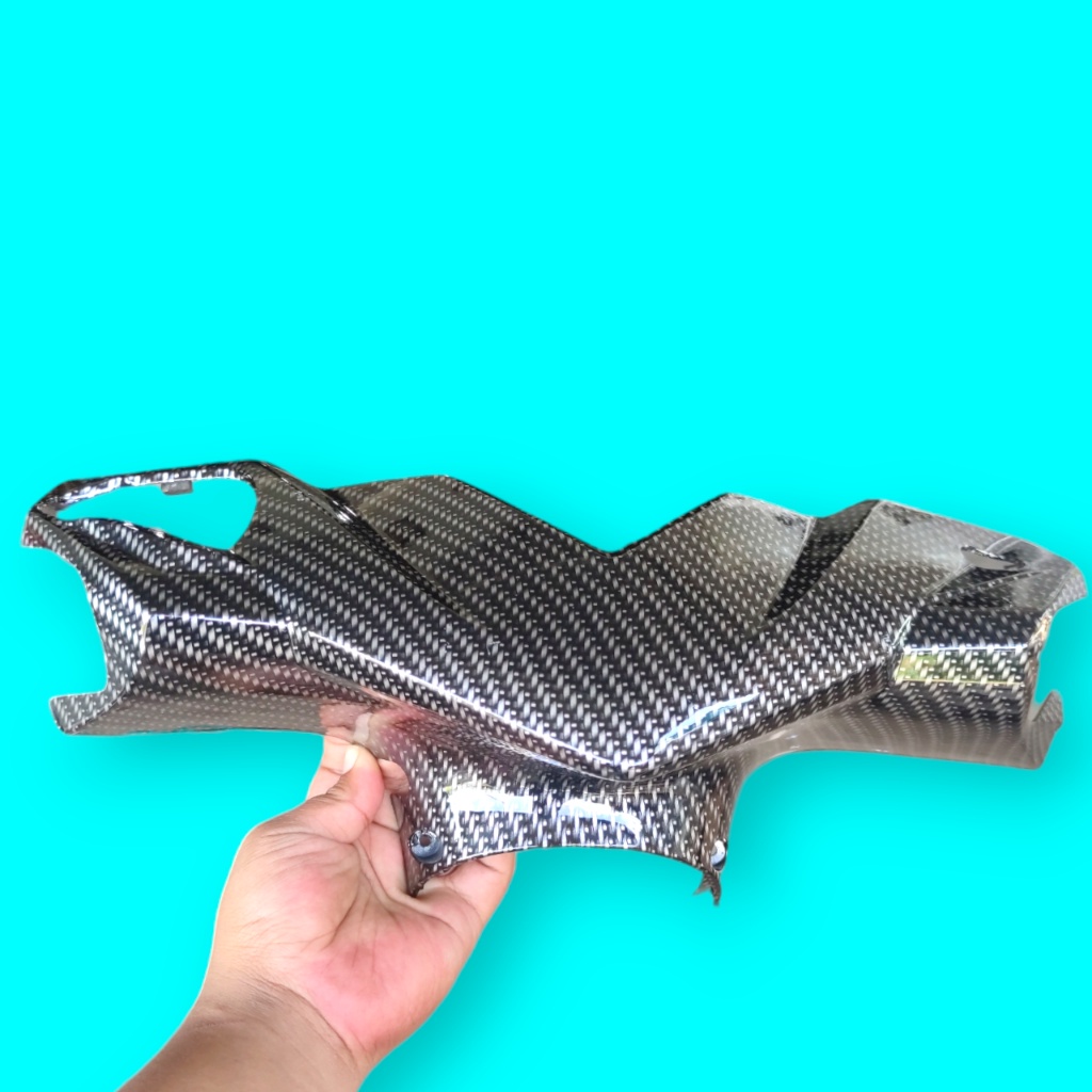 Batok depan Beat karbu carbon glossy