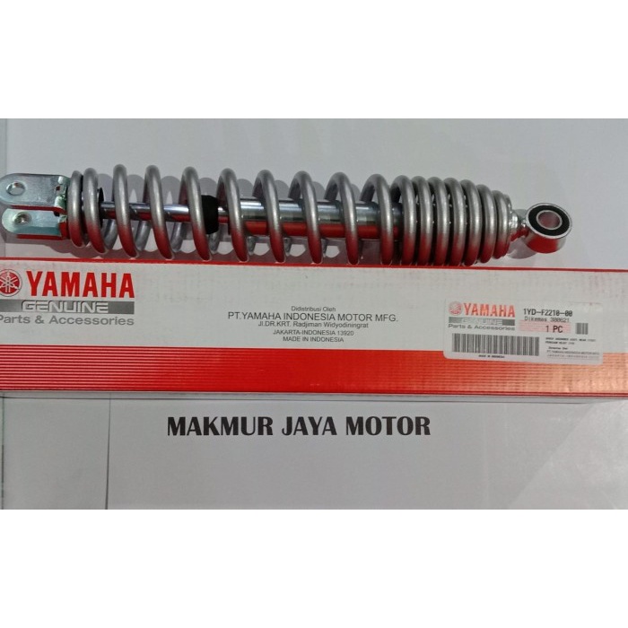 Shock Breacker Belakang Mio Fino Grande FI Silver 1YD Original Yamaha