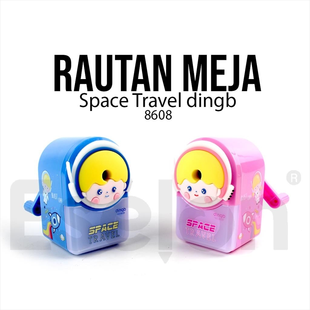 

[MaxMart] Rautan Meja Dingb Space Travel 8608 / Serutan Meja Karakter