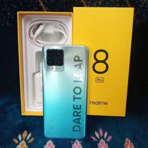 Realme 8 Pro Ram 8 Rom 128GB Bekas Original