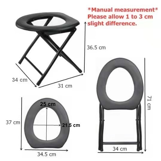 Kursi Toilet WC Duduk/WC Duduk Portable/ Toilet Bagi Orang Tua Kursi Wanita Hamil Dewasa