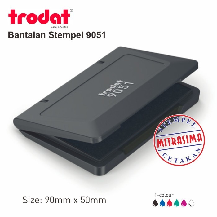 

Trodat 9051 Bantalan Stempel S1 ukuran kecil - Tanpa Tinta
