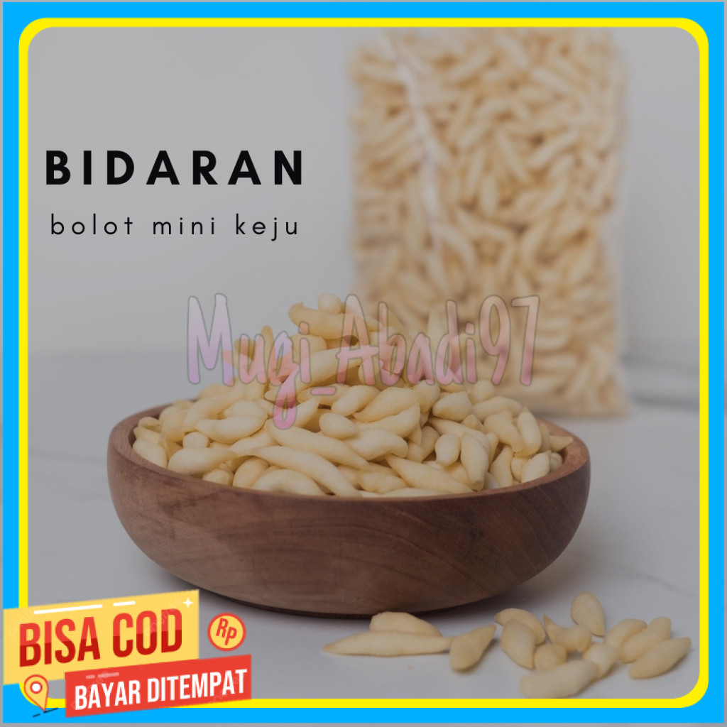 

Bidaran Keju Mini / Bolot Keju Mini Anak / Telur Gabus Keju 1 KILOGRAM
