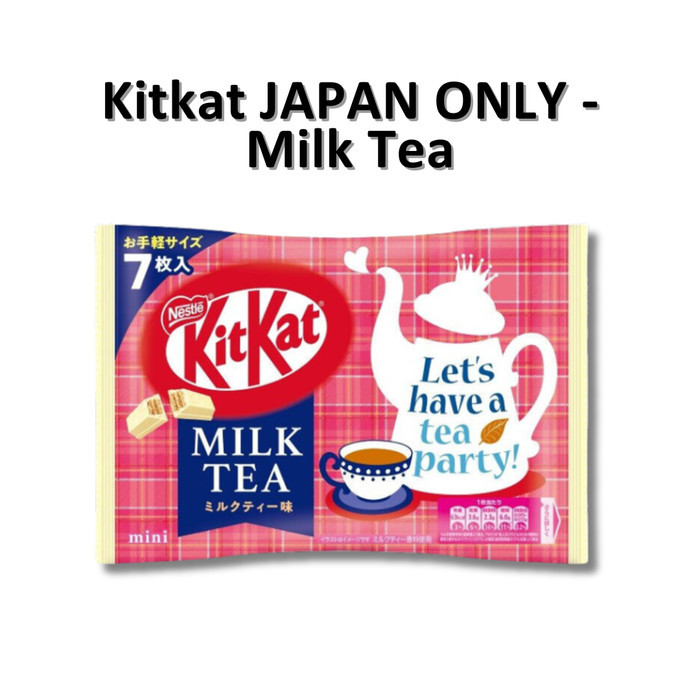 

READY STOCK!!! Kitkat LIMITED EDITION JAPAN ONLY - Milk Tea