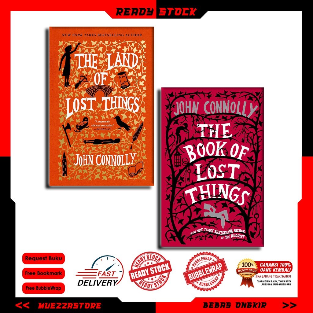 The Book of Lost Things | The Land of Lost Things by John Connolly (English/Indonesia)