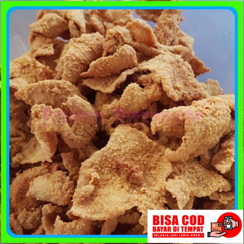

kripik kulit ayam crispy 1KG
