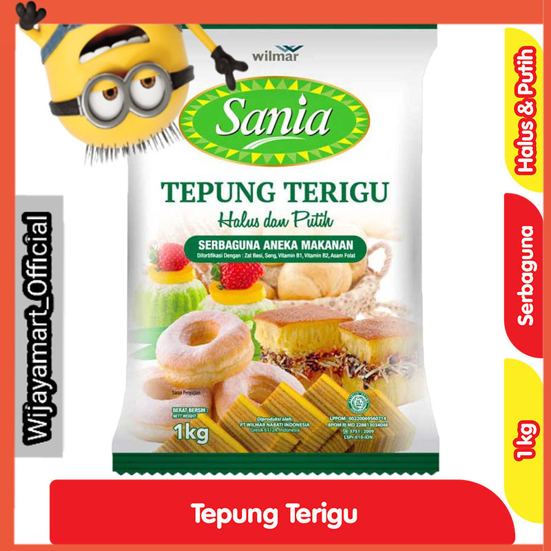 

Sania Tepung Terigu Serbaguna 1 kg