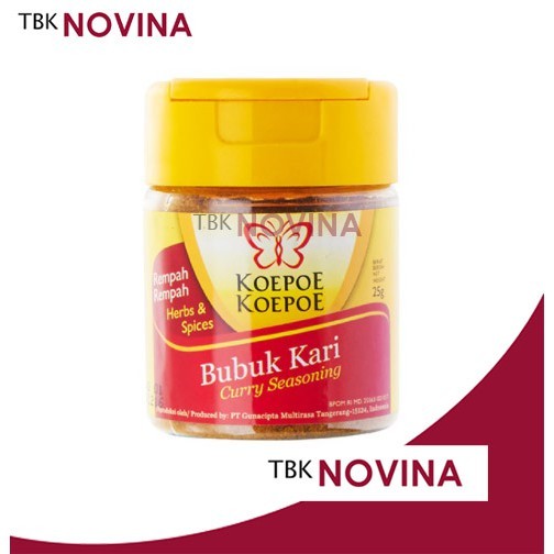 

BUMBU KARE BUBUK Koepoe Koepoe / Kari Bubuk Kupukupu / Kari Kupu (25gr)