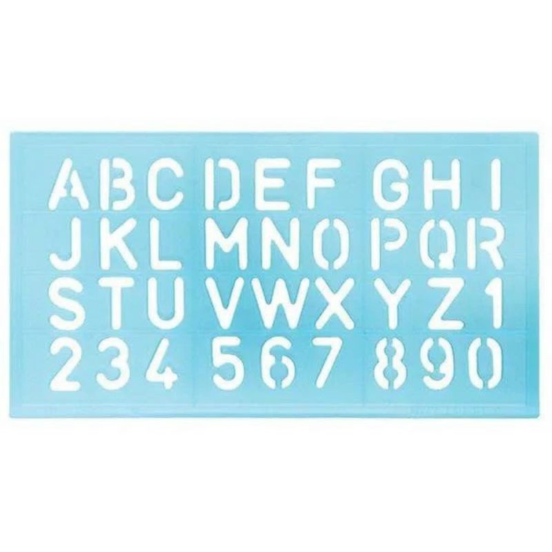 

PENGGARIS BUTTERFLY MAL HURUF ANGKA BT-250 / PENGGARIS TEMPLATE BUTTERFLY BT-250
