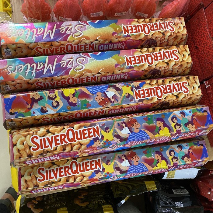 

Coklat silverqueen 1 kg valentine / coklat super jumbo 1 kg IS