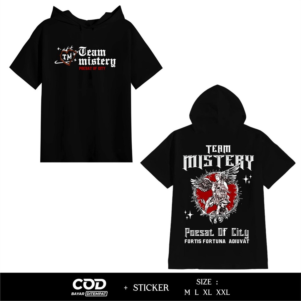 Ts-HOODIE NETRAL MENYALA TEAM MISTERY POESAT OF CITY - TS HOODIE DISTRO NETRAL - TS HOODIE NETRAL ME