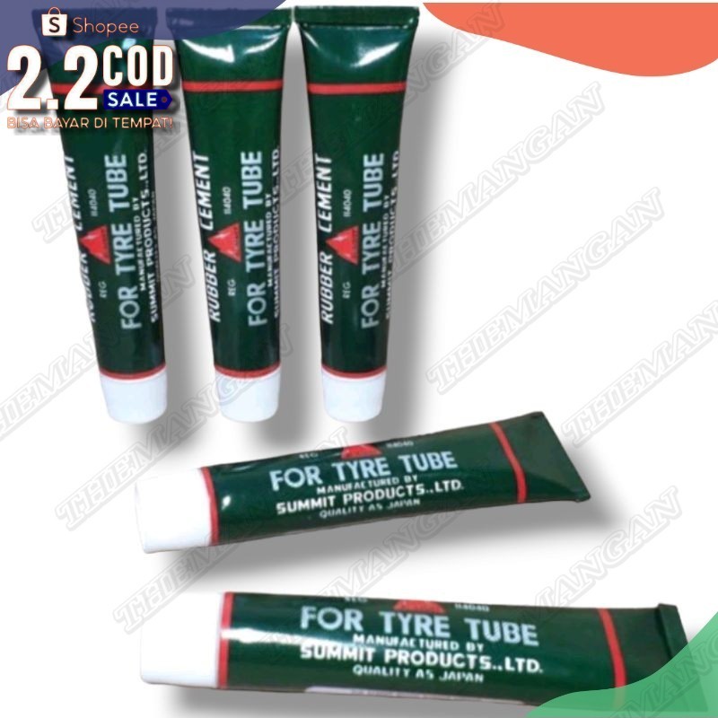 [BISA COD] Lem Tiptop Ban Dalam Pyramid Lem Karet Tambal Ban - MURAH