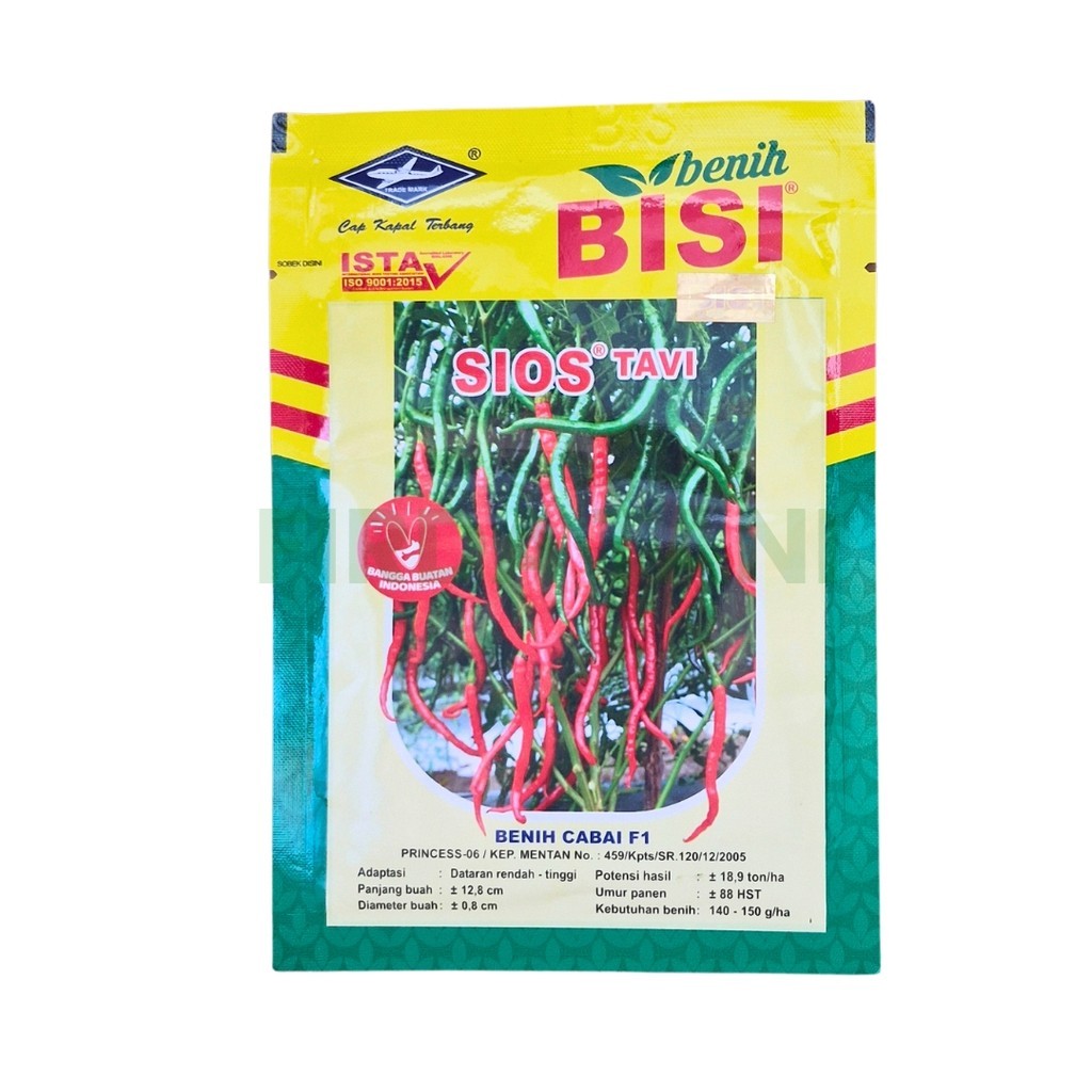 Bibit Cabai Keriting Hibrida Sios Tavi – Produktif & Tahan Penyakit