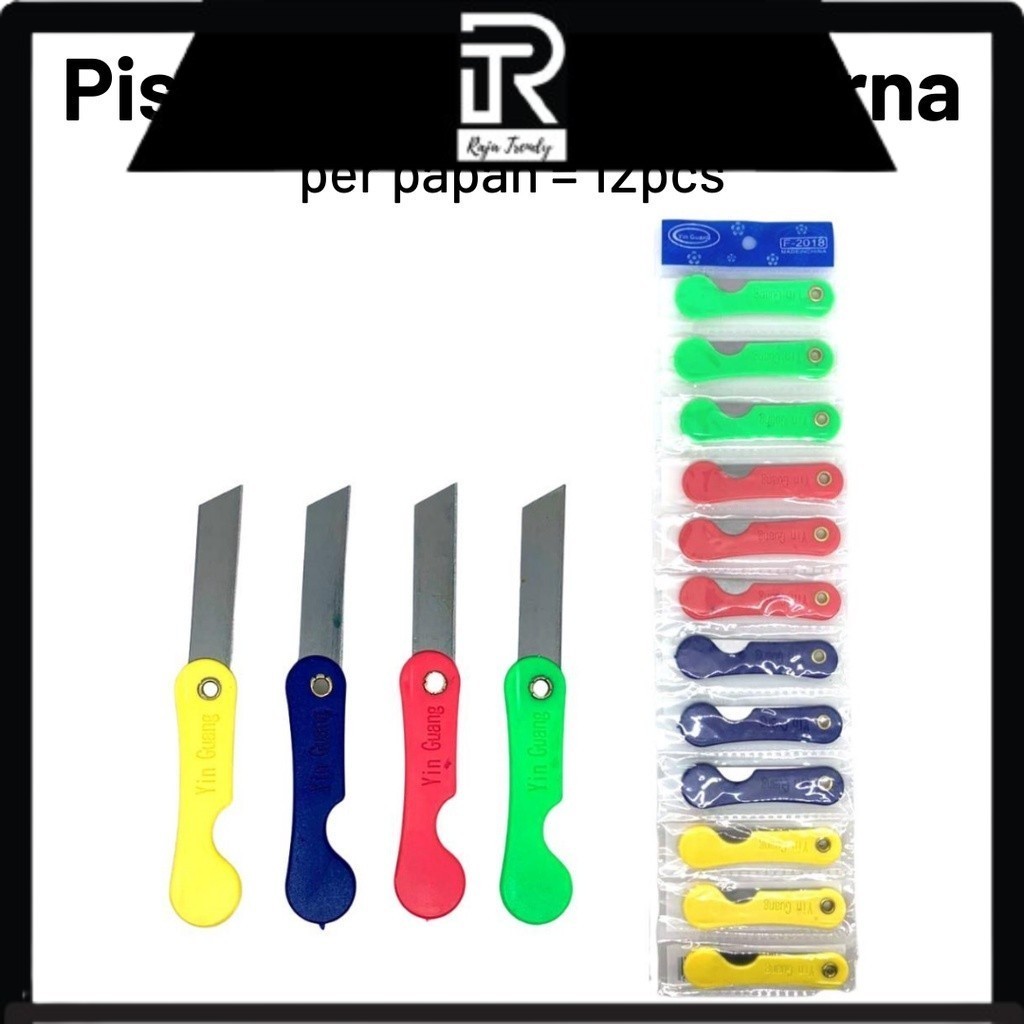 

Pisau Cutter Lipat Kecil Warna
