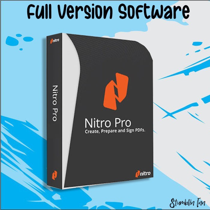 Lisensi Nitro Pro 11 Original PDF EDitor Full Version Windows 1 pc