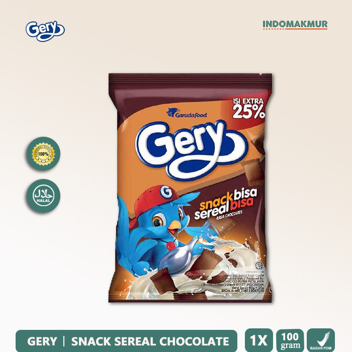 

IDM - Gery Snack Sereal - Cemilan Bikuit Coklat