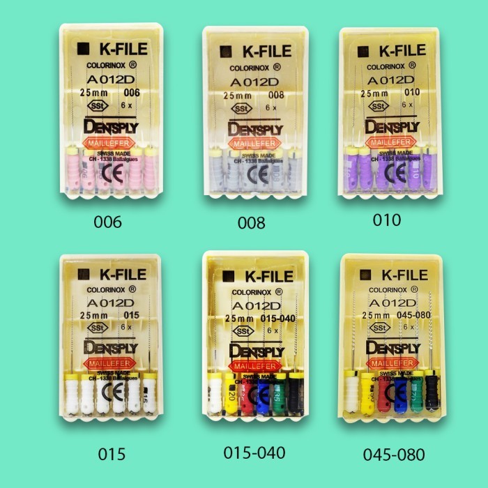 

PROMO -[Bongkar Gudang] K File Dentsply 006 008 010 015 25MM - 006