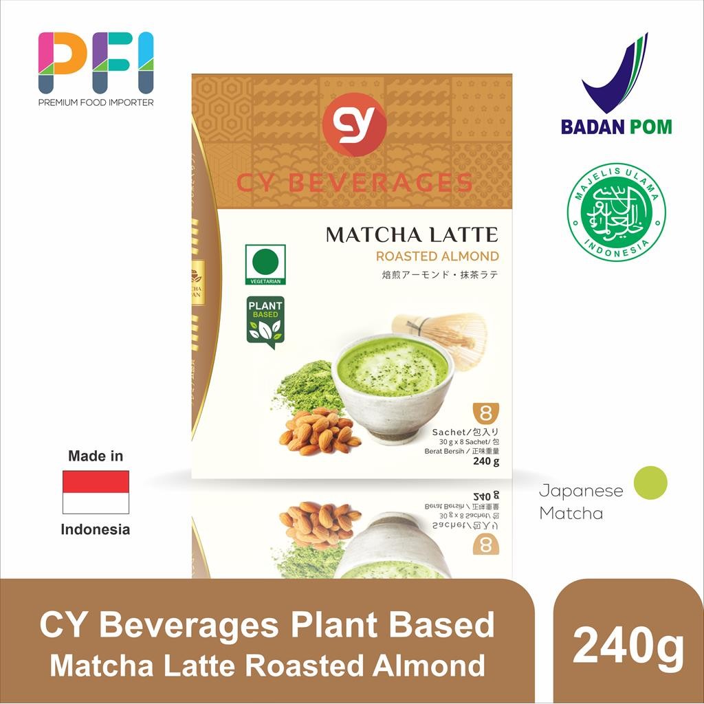 

CY Matcha Latte With Roasted Almond Box 8s