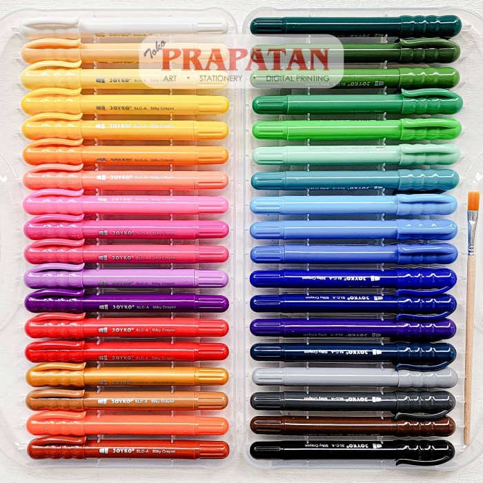 

Joyko Silky Crayon 12 Warna SLC-A-12 - 48C