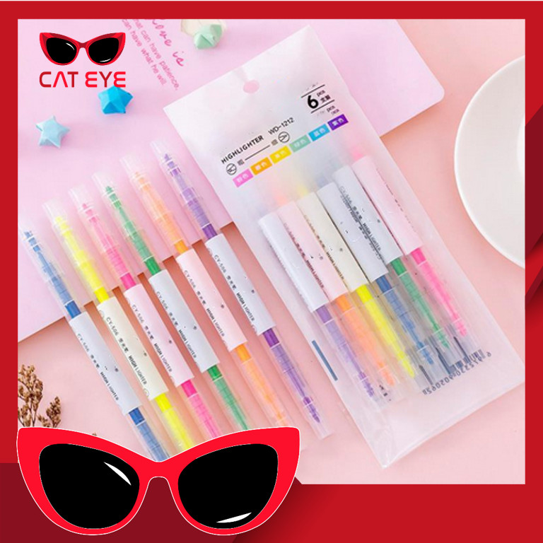 

PROMO - S5821 1 Set Stabilo Warna Warni / Stabilo Warna / Highlighter Warna Warni / 1 Set Stabilo Highlighter Warna