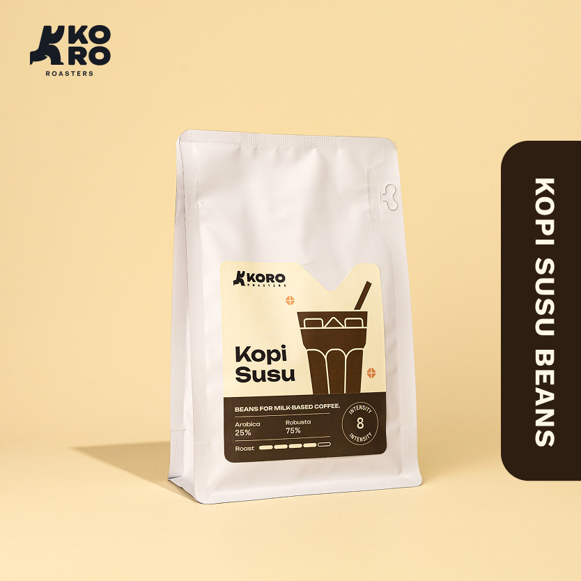 

KORO ROASTERS Espresso Blend No. 8 Biji Kopi - 25/75 Arabika Robusta | Kopi Susu Specialty Coffee