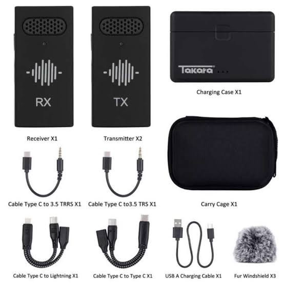 MIC WIRELESS TAKARA INTRO X3