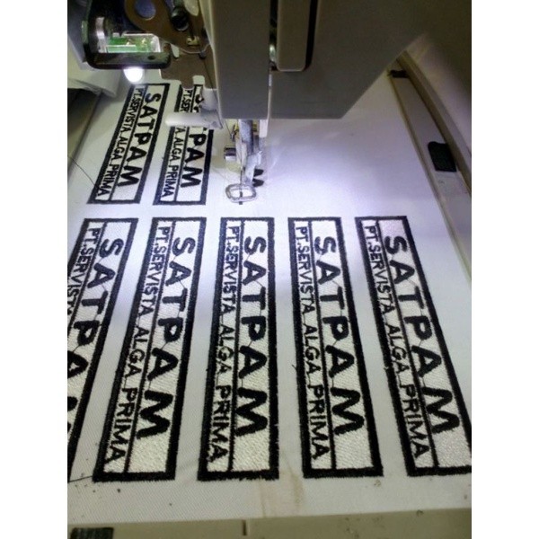 Bordir NAME TAG BORDIR  KEDINASAN