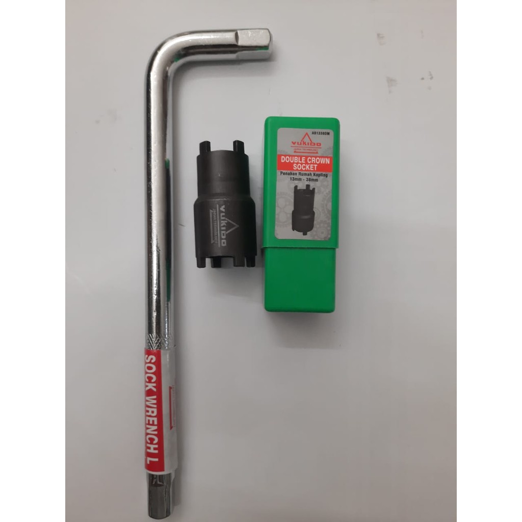 

hemat Kunci Mahkota Tipe A Mur Kopling Double Crown Socket & GAGANG SOK L1/2