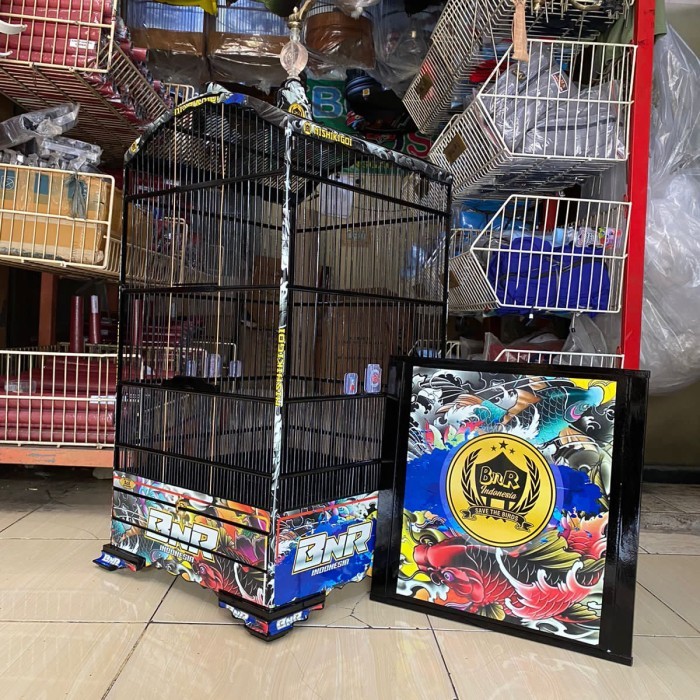 SANGKAR KOSAN PENTET CENDET BNR KOI DECAL NO 2